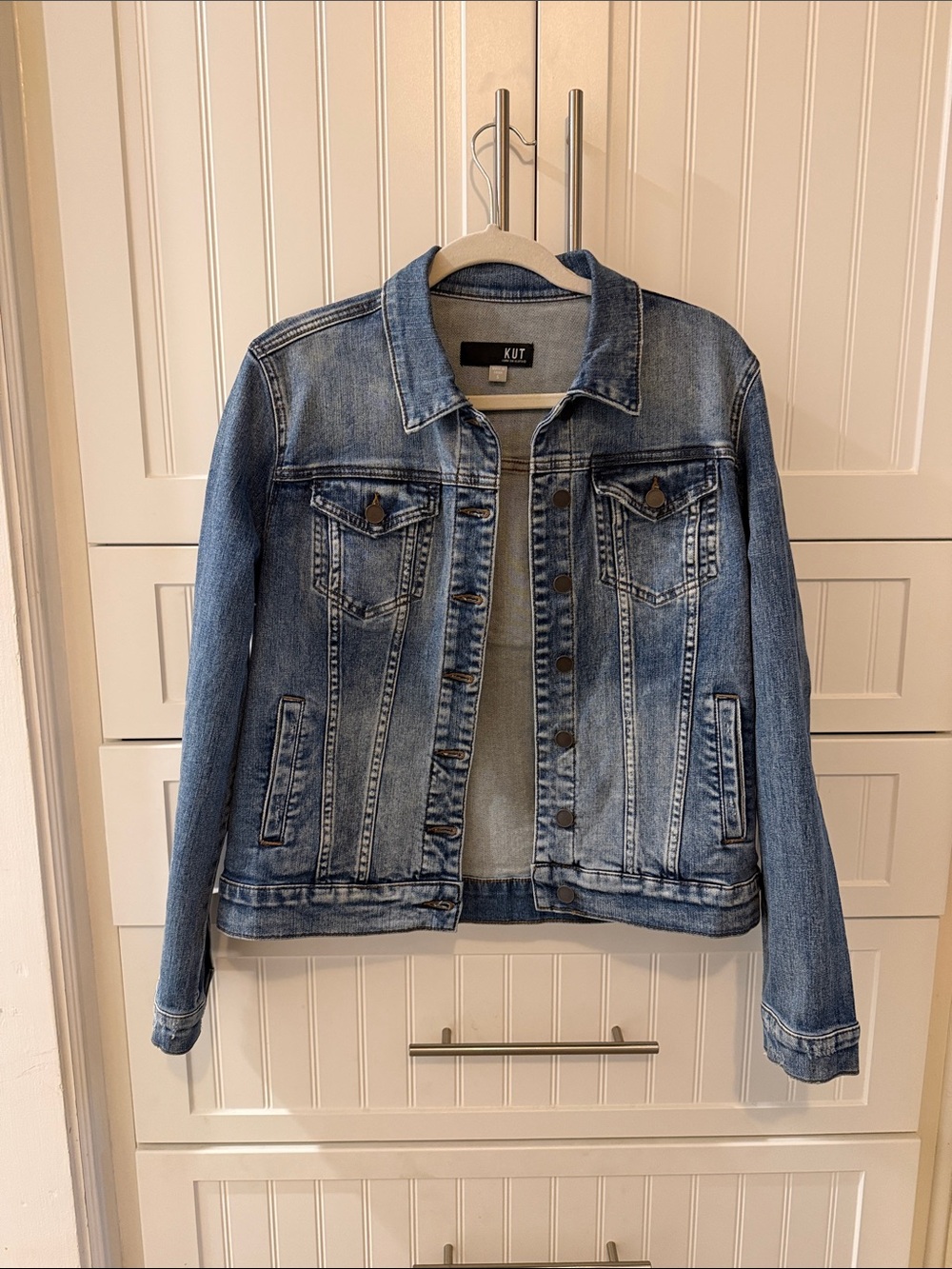 Kut from the Kloth Light Blue Denim Jacket